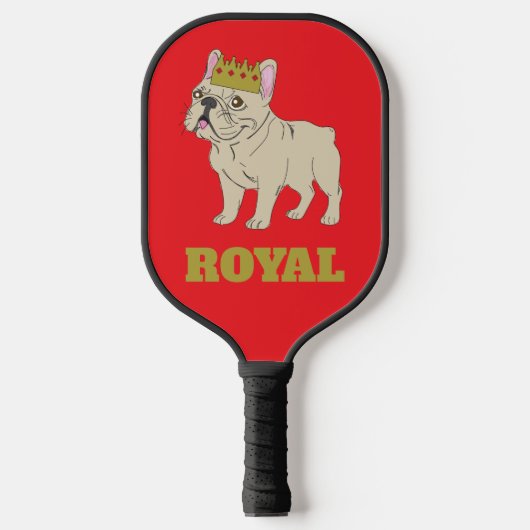 Koninklijke Pup Pickleball Paddle (Voorkant)