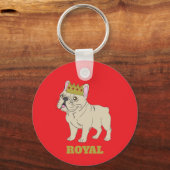 Koninklijke Pup Sleutelhanger (Voorkant)