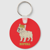 Koninklijke Pup Sleutelhanger (Achterkant)