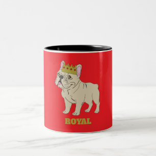 Koninklijke Pup Tweekleurige Koffiemok