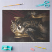 Koninklijke Regal Raccoon Koning Decoupage Tissuepapier (Craft)