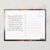 💜💛Koninklijke Regalia: Mardi Gras Extravaganza Briefkaart (Achterkant)