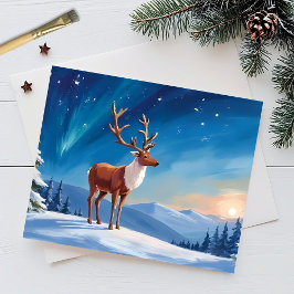 Koninklijke Rendieren | Prettig Kerstfeest Vrolijk Feestdagenkaart