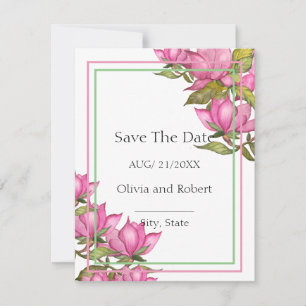 Koninklijke roze magnolia's