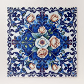 koninklijke rozen mozaïek puzzel (Horizontaal)