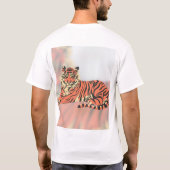 Koninklijke Rustende Tijger T-shirt (Achterkant)