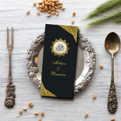 Koninklijke & Rustieke Gouden Elegante Luxe Islami Menu