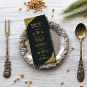 Koninklijke & Rustieke Gouden Elegante Luxe Islami Menu