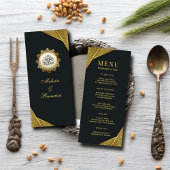 Koninklijke & Rustieke Gouden Elegante Luxe Islami Menu