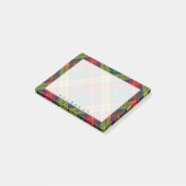 Koninklijke Schotse Clan Buchanan Tartan Post-it® Notes (Schuin)
