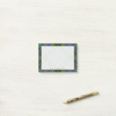 Koninklijke Schotse Clan MacInnes Tartan Post-it® Notes (Op bureau)