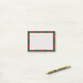Koninklijke Schotse Clan MacLean Tartan Post-it® Notes (Op bureau)