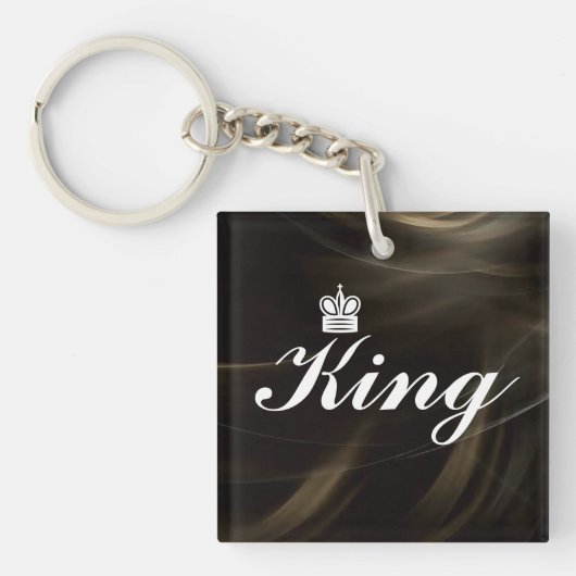 Koninklijke Sleutelhanger voor Mannen Cadeau (voorkant)