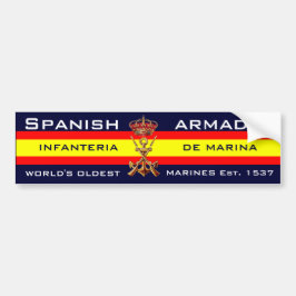 Koninklijke Spaanse mariniers Bumpersticker