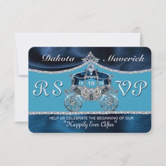 Koninklijke Sprookje RSVP Kaart (Voorkant)