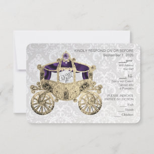 Koninklijke Sprookje RSVP Kaart