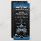 Koninklijke Sprookjes Datum Bewaren Kaart (Voorkant / Achterkant)