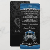 Koninklijke Sprookjes Opslagdatum Kaart (Voorkant / Achterkant)