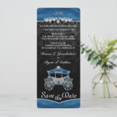 Koninklijke Sprookjes Opslagdatum Kaart (Staand voorkant)