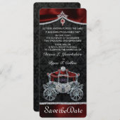 Koninklijke Sprookjes Save the Date (Voorkant / Achterkant)