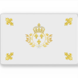 Koninklijke Standaard Vlag van Frankrijk (1814-183 Sticker