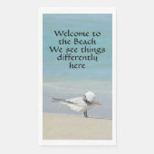 Koninklijke Stern Welkom op het Strand Fotografie Servet (Voorkant)