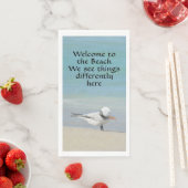 Koninklijke Stern Welkom op het Strand Fotografie Servet (Insitu)