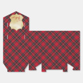 Koninklijke Stewart Originele Schotse Tartan Favor Bedankdoosjes (Ongevouwen)