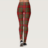 Koninklijke Stewart Tartan Leggings van het patroo (Achterkant)