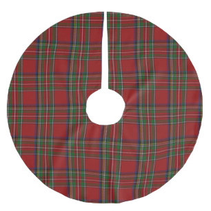 Koninklijke Stewart Tartan Plaid Tree Skirt Kerstboom Rok