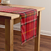 Koninklijke Stewart Tartan Rood Goud Schotse Plaid