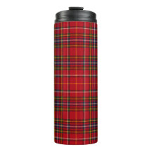 Koninklijke Stewart Tartan Rood Goud Schotse Plaid