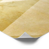 Koninklijke Stoel en Kroon Poster (Hoek)