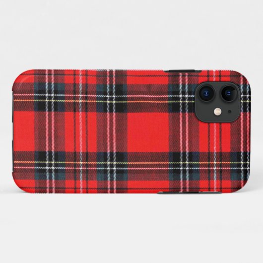  koninklijke tartan Case-Mate iPhone case (Achterkant (horizontaal))