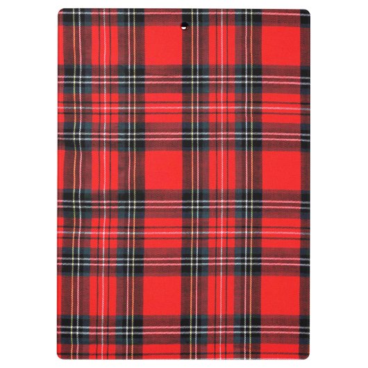  koninklijke tartan klembord (Achterkant)
