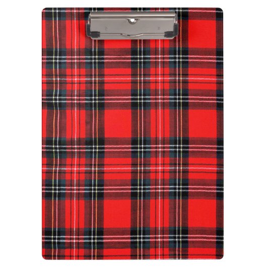  koninklijke tartan klembord (Voorkant)
