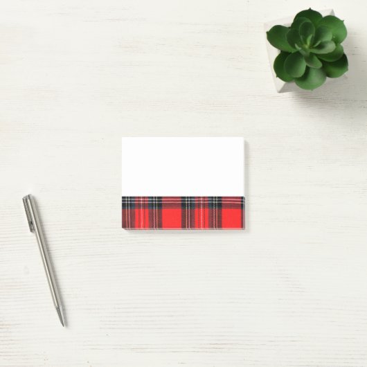  koninklijke tartan post-it® notes (Kantoor)