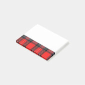 koninklijke tartan post-it® notes (Schuin)