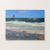 Koninklijke Ternen bij het strand Legpuzzel (Horizontaal)