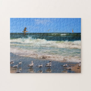 Koninklijke Ternen bij het strand Legpuzzel