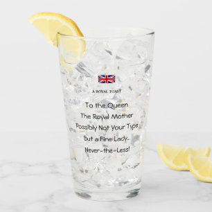 Koninklijke Toast Funny Novelt Glas