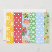 Koninklijke uitnodiging van British Birthday Party (Achterkant)