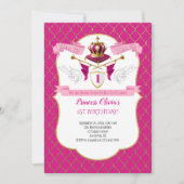Koninklijke uitnodiging van prinses Birthday (Voorkant)