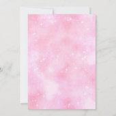 Koninklijke uitnodiging van prinses Birthday (Achterkant)