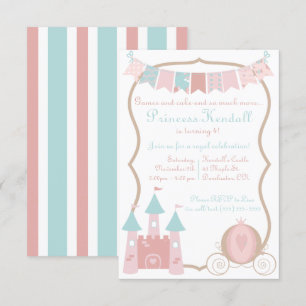 Koninklijke uitnodiging van prinses Birthday