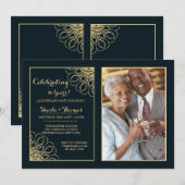 Koninklijke Uitnodiging voor Jubileum Foto's (Voorkant / Achterkant)