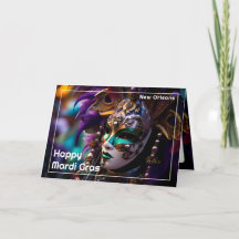 💜 💛koninklijke uitstraling: Mardi Gras Majesteit