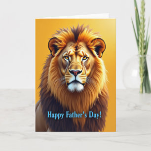 Koninklijke Vaderdag Leeuw Kaart