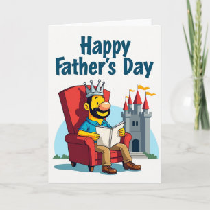 Koninklijke Vaderdag Scènekaart Kaart