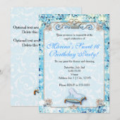 Koninklijke Verhaalboek Assepoester Sweet 16 Uitno Kaart (Voorkant / Achterkant)